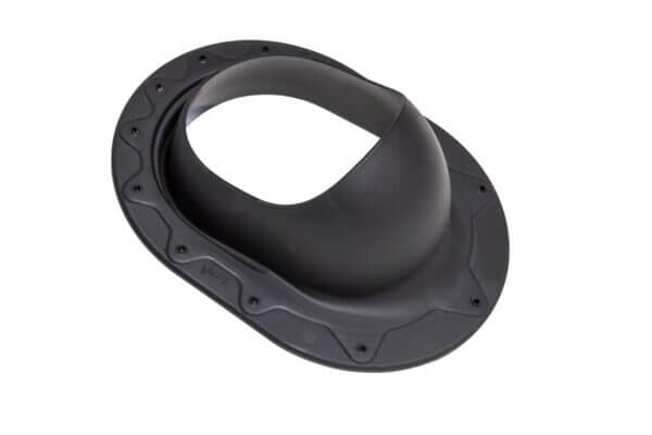 Проходной элемент для битумной кровли Vilpe Classic D=110-160 RAL 9005 черный