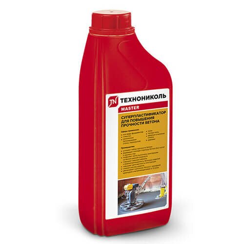 Суперпластификатор для повышения прочности бетона ТЕХНОНИКОЛЬ, 1л