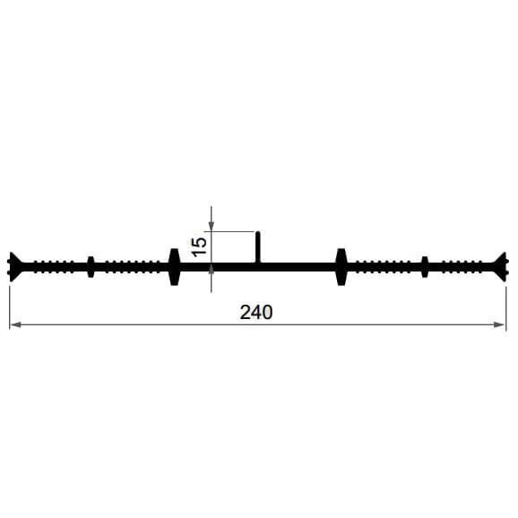 Гидрошпонка ПВХ ТЕХНОНИКОЛЬ IC-240-6