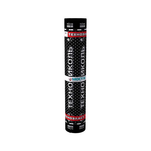 Материал гидроизоляционный Техноэластмост Б ЭМП-5.5, полиэфир, 8 м²