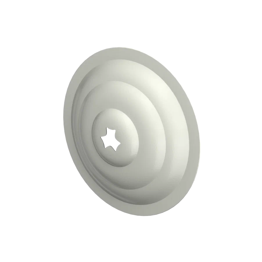 Декоративная накладка для хомута ТЕХНОНИКОЛЬ МВС 125/90, белый