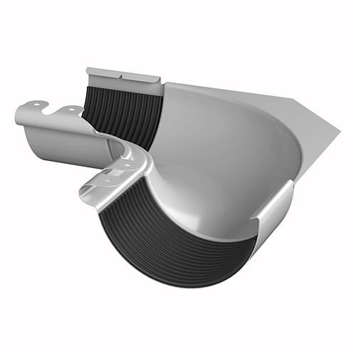 Угол желоба внутренний ТЕХНОНИКОЛЬ МВС 125/90, 90°, белый