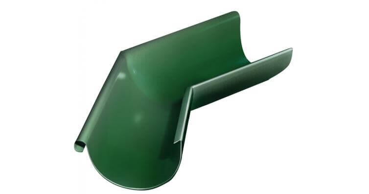 Угол жёлоба внешний Grand Line 135 гр. 125 мм RAL 6005