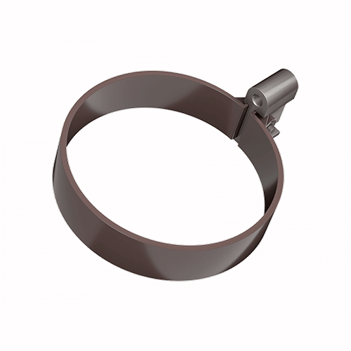 Хомут трубы ТЕХНОНИКОЛЬ МАКСИ 152/100, коричневый