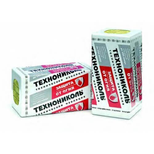 Плита огнезащитная ТЕХНОНИКОЛЬ ОЗБ 80 1200х600х50 мм 6 шт