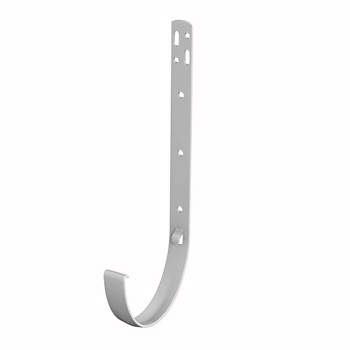 Кронштейн желоба ТЕХНОНИКОЛЬ МВС 125/90, усиленный, белый