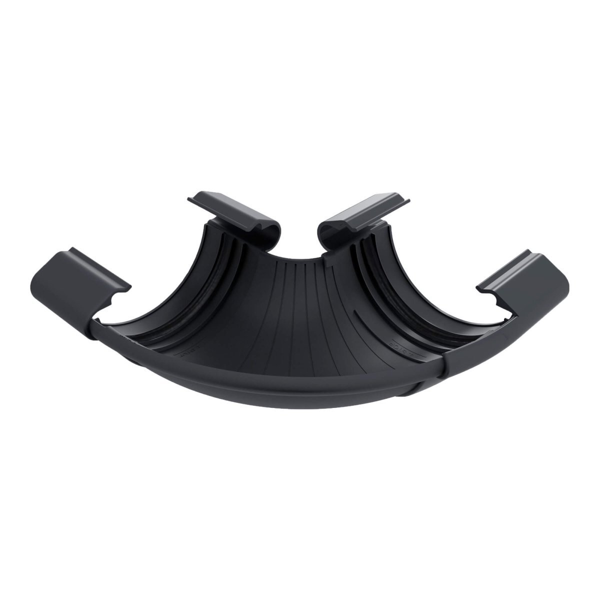 Угол желоба ТЕХНОНИКОЛЬ МАКСИ 152/100, 90°- 160°, графитово-серый