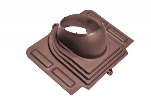 Проходной элемент для металлочерепицы Vilpe Pelti D=110-160 RR 887 шоколадный