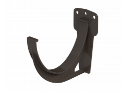 Кронштейн желоба ТЕХНОНИКОЛЬ ПВХ 125/82, темно-коричневый