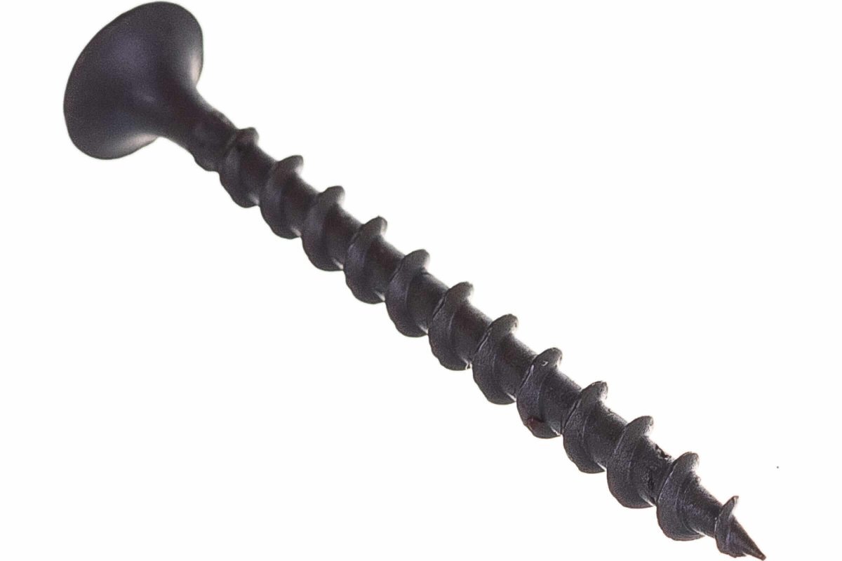 Саморез остроконечный фосфатированный гипсокартон-дерево СТРОЙБАТ 3,5х41 200 шт