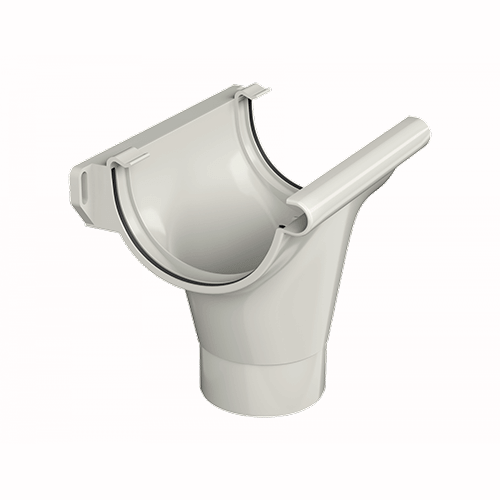 Воронка желоба ТЕХНОНИКОЛЬ МАКСИ 152/100, белый