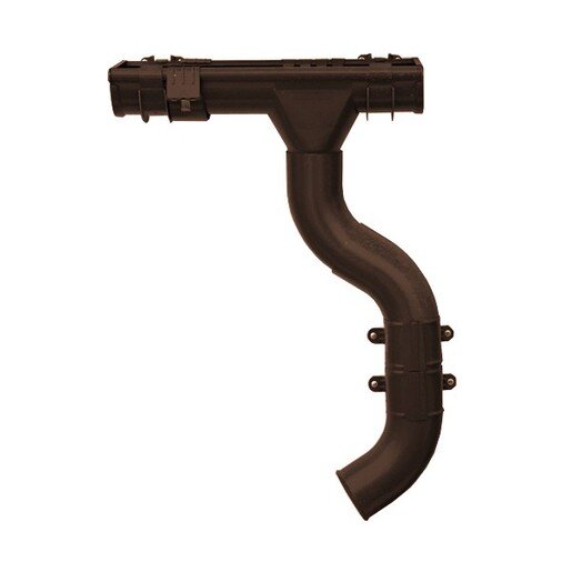 Хомут трубы GRAND LINE 125/90 RAL 8017 на кирпич