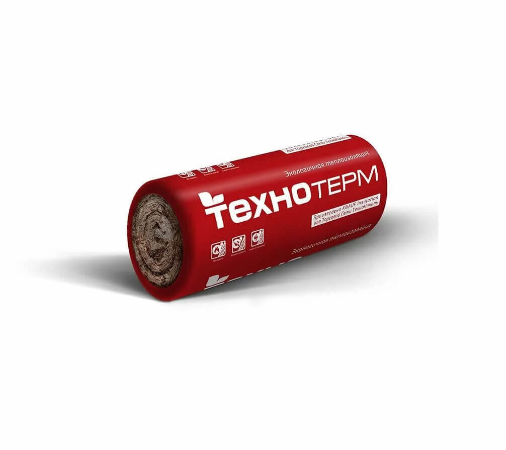 Мат минераловатный ТехноТерм TR 040 Aquastatik 7214х1220х50 мм, 2 шт