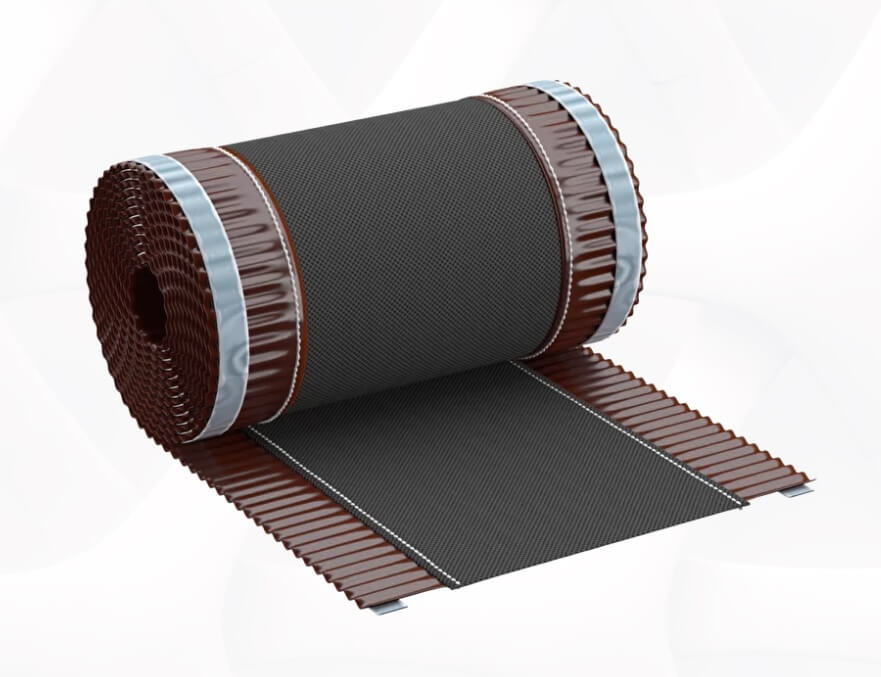 Аэроэлемент конька/хребта BRAAS 310х5000 коричневый