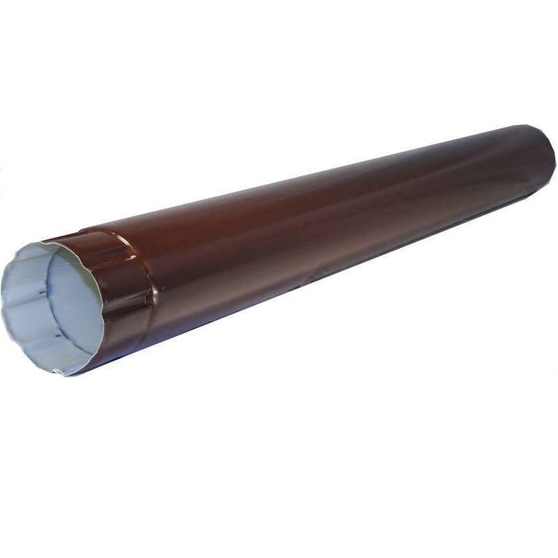 Труба водосточная GRAND LINE 125/90 3000 мм RAL 8017