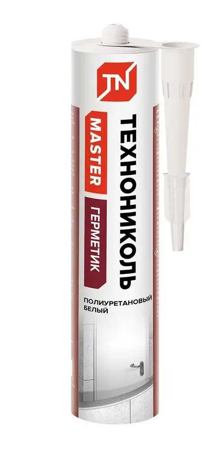 Герметик ТЕХНОНИКОЛЬ ПУ MASTER белый 310 мл