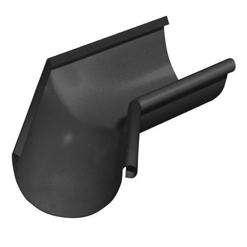 Угол жёлоба Grand Line 125/90 135° RAL 7024 внутренний