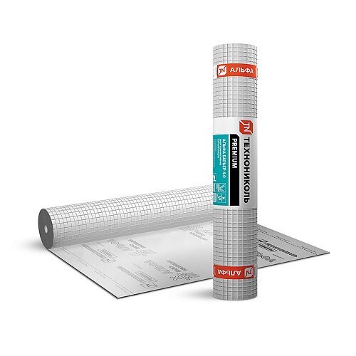 Пленка пароизоляционная ТЕХНОНИКОЛЬ Альфа Барьер 4.0, 1,5х50 м