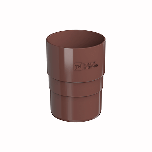 Муфта трубы ТЕХНОНИКОЛЬ ПВХ 125/82, коричневый