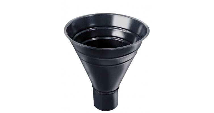 Воронка водосборная Grand Line 125/90 D=250 Gr-double RAL 7024