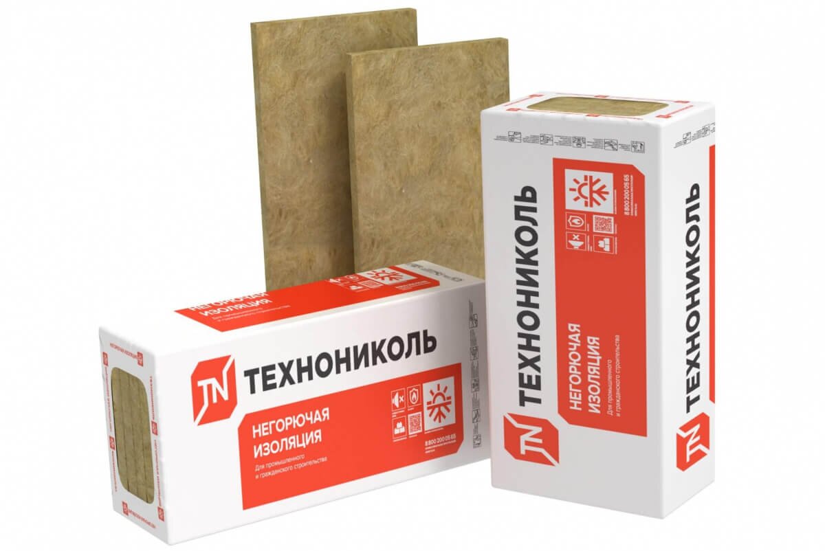 Плита огнезащитная ТЕХНОНИКОЛЬ ТЕХНО ОЗМ 1200х600х30 6 шт