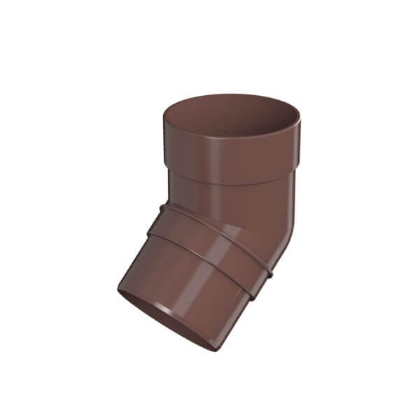 ТН ОПТИМА колено трубы 135°, коричневый, шт
