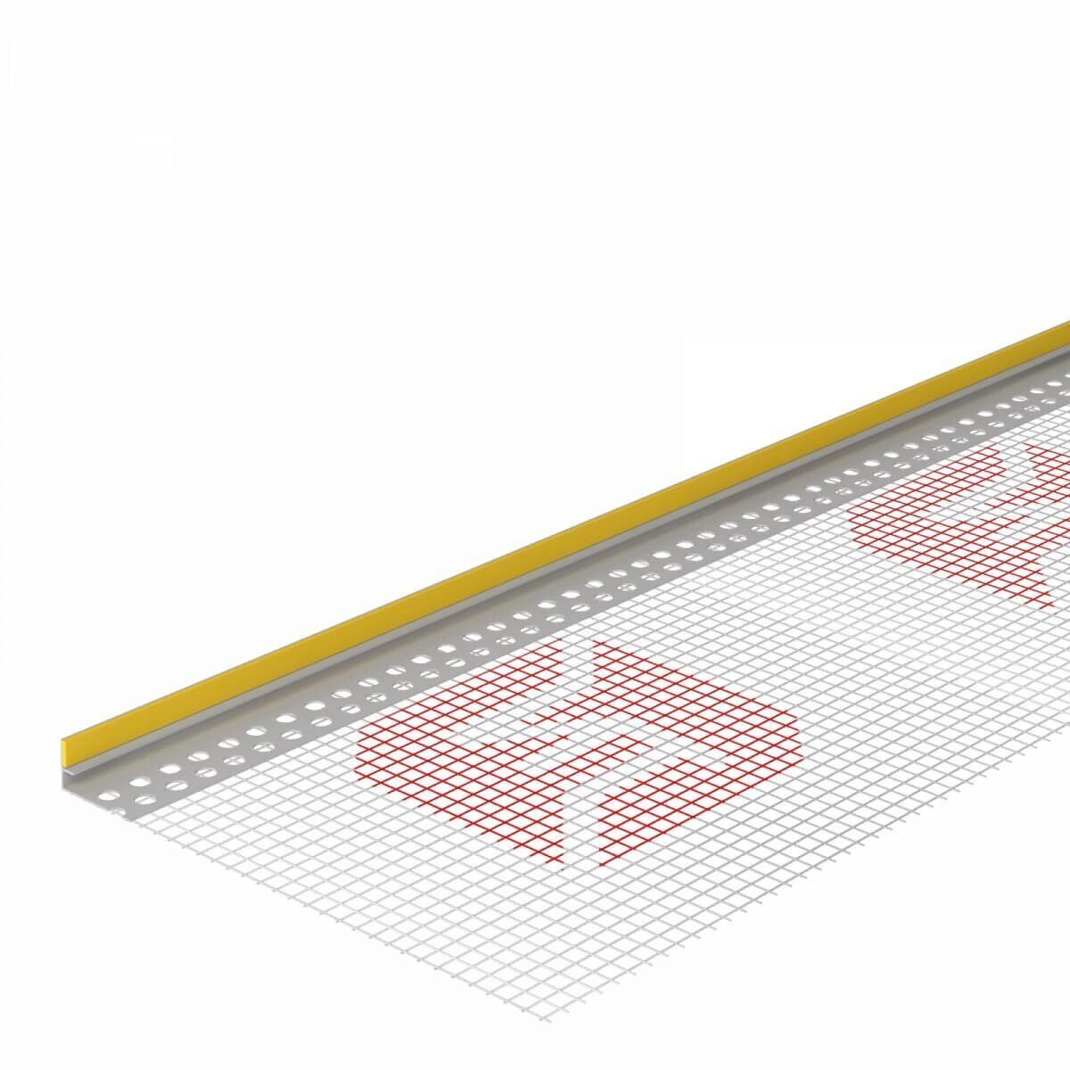 Профиль примыкающий оконный с армирующей сеткой ТЕХНОНИКОЛЬ 6 мм