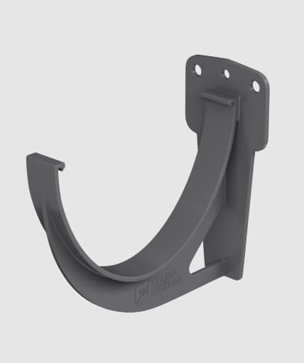 Кронштейн желоба ТЕХНОНИКОЛЬ МАКСИ 152/100, графитово-серый