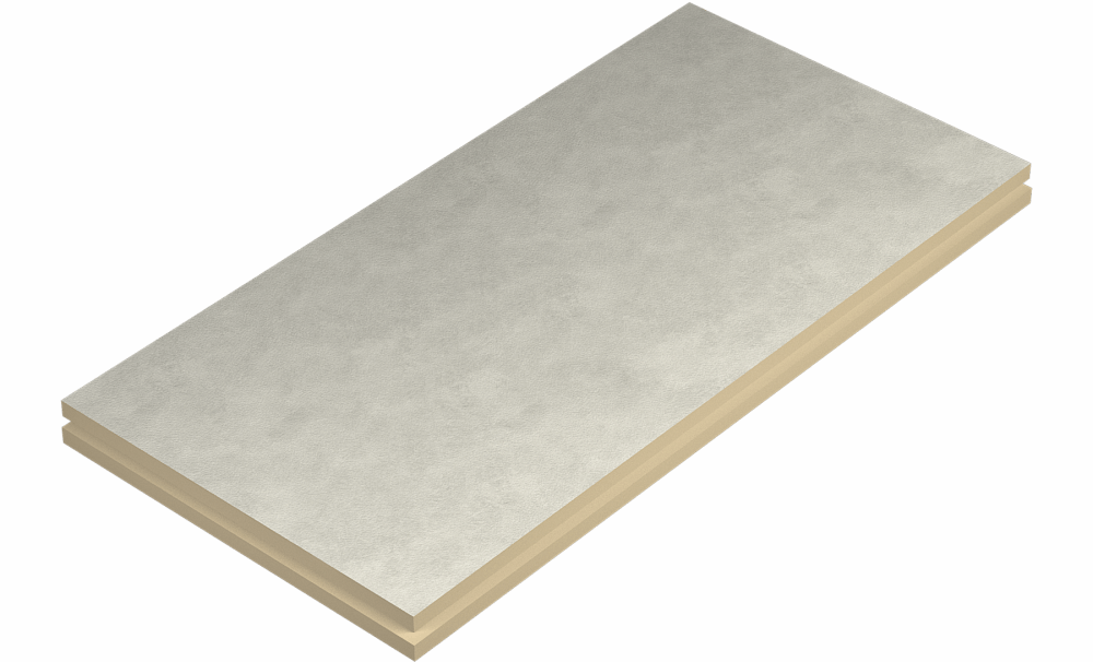 Плита теплоизоляционная LOGICPIR Prof СХМ/СХМ Г2 2385х1185х50 мм, L-кромка