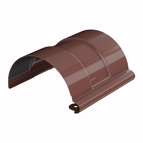 Соединитель желоба ТЕХНОНИКОЛЬ МВС 125/90, коричневый
