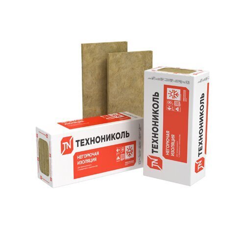 Плита огнезащитная ТЕХНОНИКОЛЬ ТЕХНО ОЗМ 1200х600х40 мм 5 шт