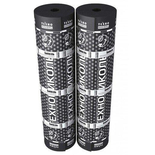 Материал кровельный Биполь ТКП-4, верхний слой, стеклоткань, 10 м²