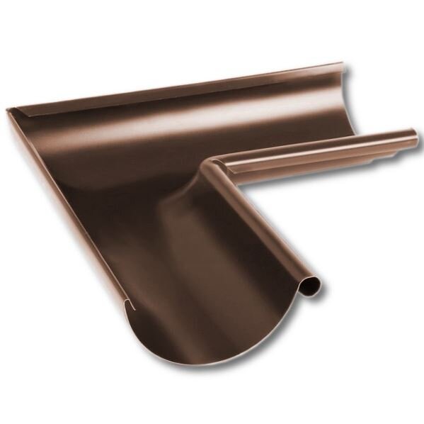 Угол желоба внутренний GRAND LINE 125/90 90° RAL 8017