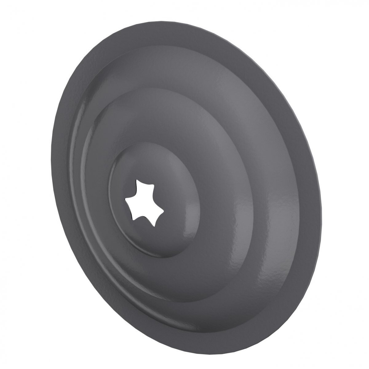 Декоративная накладка для хомута ТЕХНОНИКОЛЬ МВС 125/90, графитово-серый