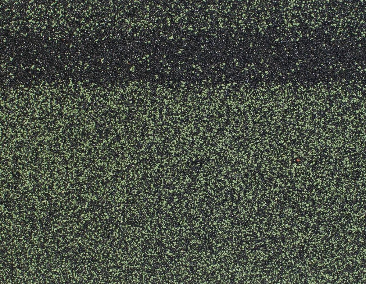 Коньково-карнизная черепица ТЕХНОНИКОЛЬ SHINGLAS Зеленый микс