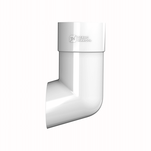 Слив трубы ТЕХНОНИКОЛЬ ПВХ 125/82, белый
