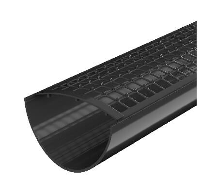 Желоб водосточный ТЕХНОНИКОЛЬ ПВХ 125/82, 3 м, черный