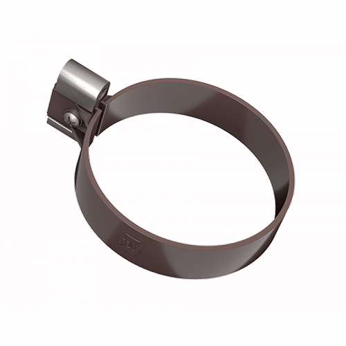 Хомут трубы ТЕХНОНИКОЛЬ МАКСИ 152/100, коричневый