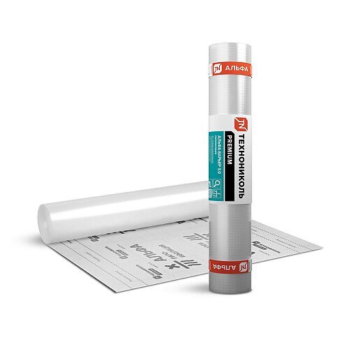 Пленка пароизоляционная ТЕХНОНИКОЛЬ Альфа Барьер 3.0, 1,5х50 м