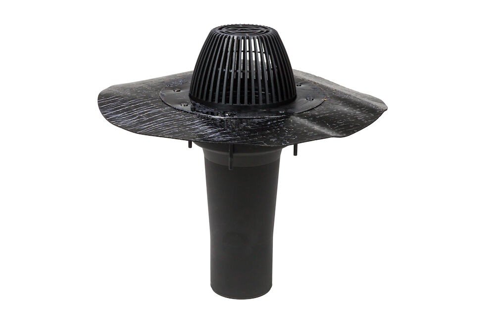 Воронка водосточная для плоских кровель битумный фланец VILPE AM-110