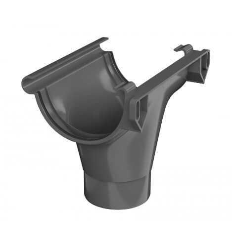 Воронка желоба ТЕХНОНИКОЛЬ МАКСИ 152/100, графитово-серый