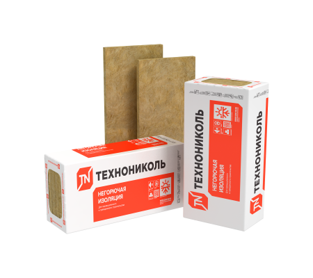 Плита минераловатная ТЕХНОНИКОЛЬ Техноруф 45 1200х600х80 мм, 3 шт