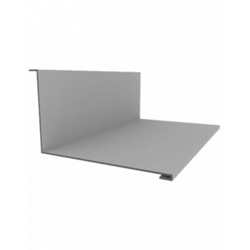 Планка примыкания Grand Line 150х250х0,4 мм PE-foil RAL 8017