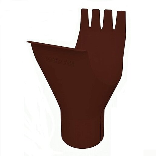 Воронка желоба GRAND LINE 125/90 RAL 8017