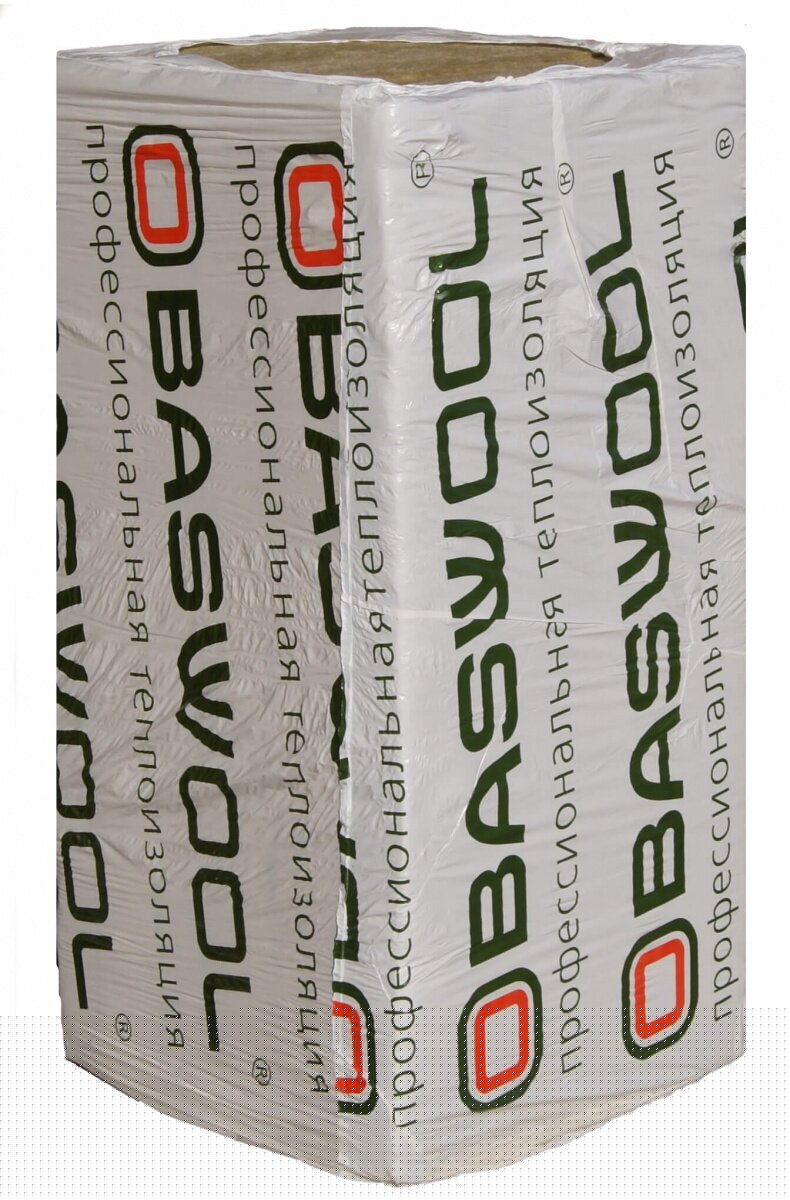 Плита минераловатная BASWOOL Руф Н 120 1200х600х120 мм, 2 шт