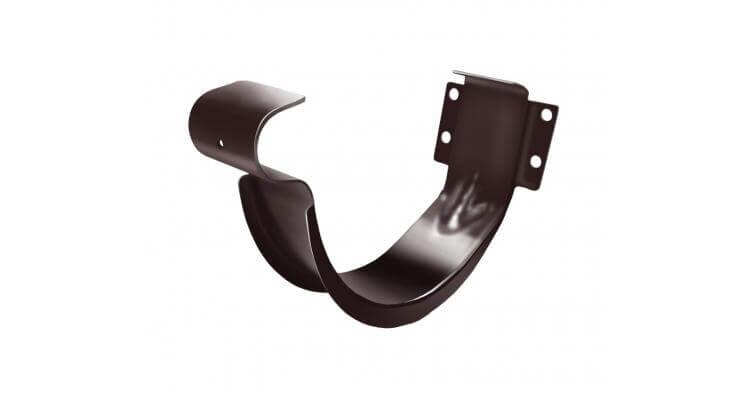 Кронштейн желоба GRAND LINE 125/90 125 мм RAL 8017