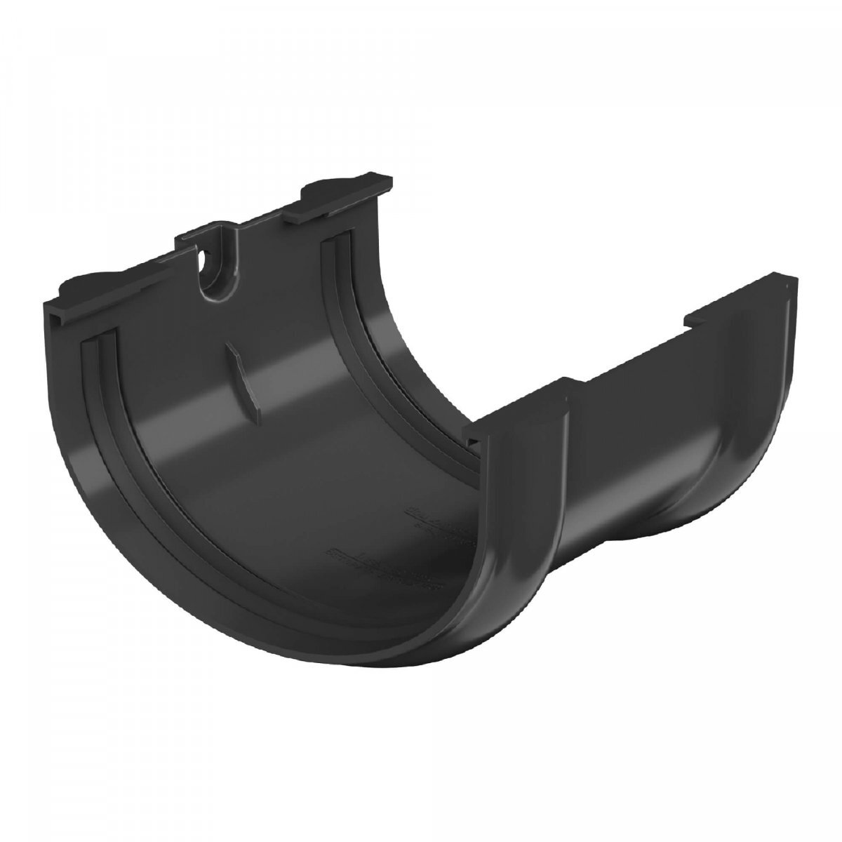 Соединитель желоба ТЕХНОНИКОЛЬ Оптима ПВХ 120/80, черный