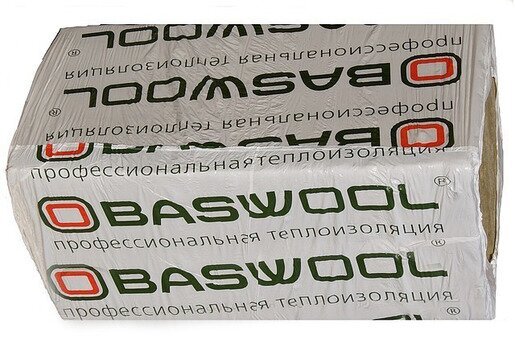 Плита минераловатная BASWOOL Руф Н 110 1200х600х100 мм, 3 шт