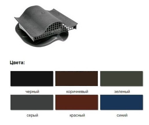 Вентиль кровельный ТЕХНОНИКОЛЬ SKAT Monterrey коричневый