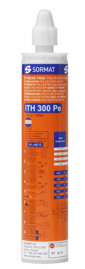 Анкер химический Sormat ITH 300 Pe 300 мл